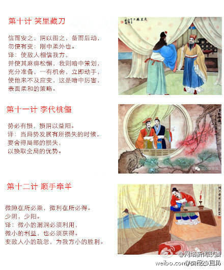 古時《三十六計》完整版 古時《三十六計》完整版